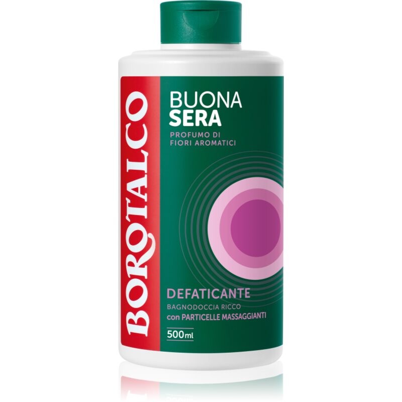 Borotalco Good Evening Anti-fatigue relaxačný sprchový gél s vôňou kvetín 500 ml