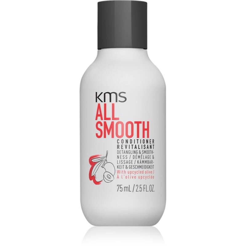 KMS All Smooth Conditioner uhladzujúci kondicionér pre silné, hrubé a suché vlasy 75 ml