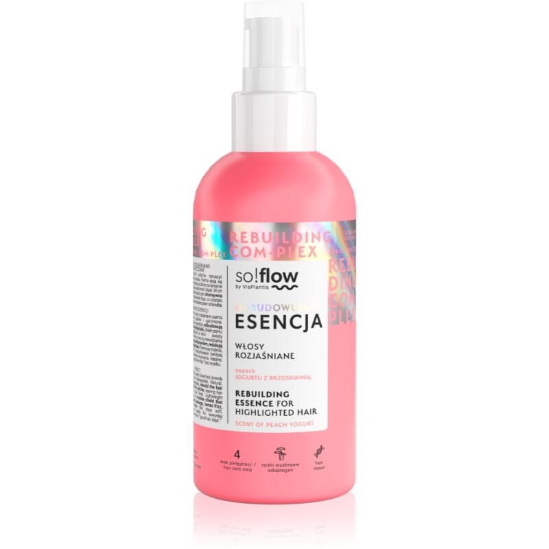 so!flow Rebuilding Com-Plex Essence For Highlighted Hair esencia pre odfarbené vlasy 150 ml