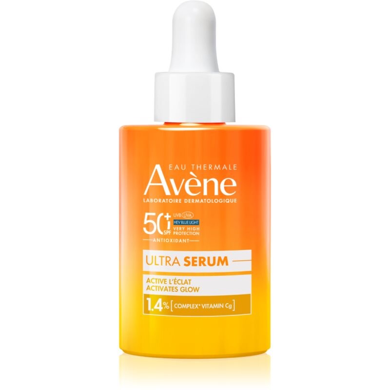 Avène Sun Ultra Serum Activates Glow ochranné sérum pre rozjasnenie pleti SPF 50+ 30 ml