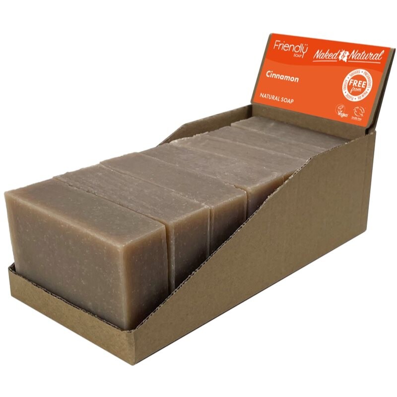 Friendly Soap Natural Soap Cinnamon prírodné mydlo 7x95 g