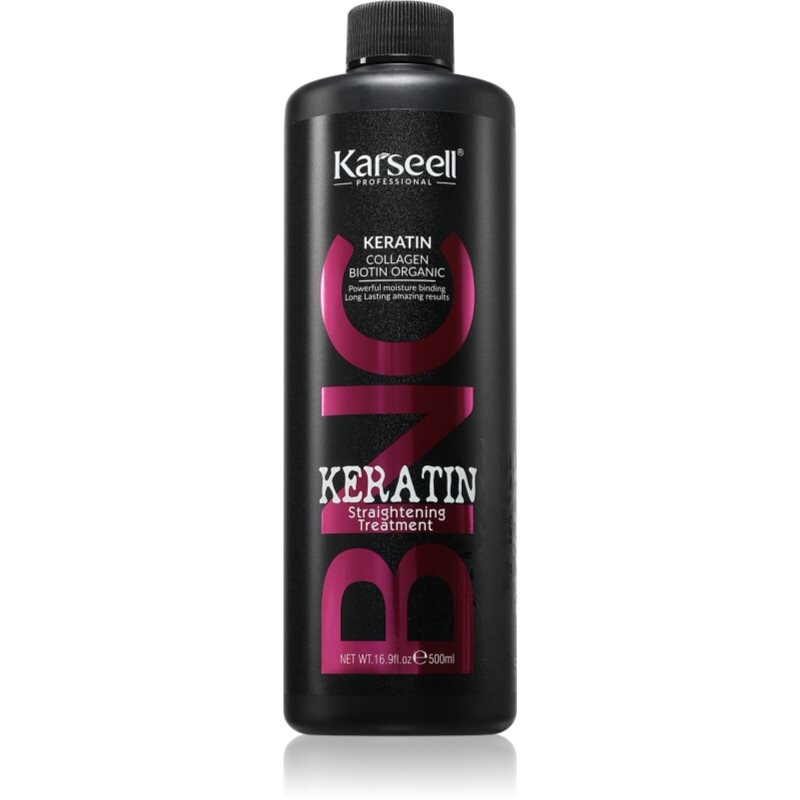 Karseell Collagen Keratin Straightening Treatment vyrovnávač štruktúry na vlasy 500 ml