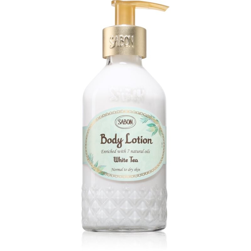 Sabon White Tea telové mlieko 200 ml