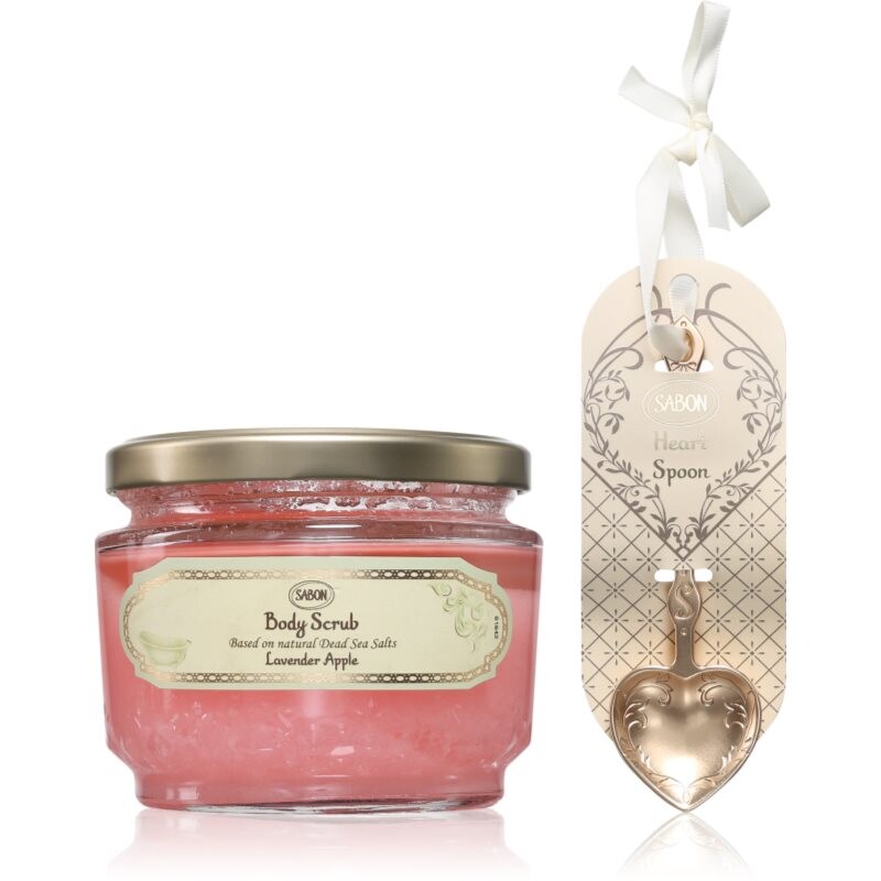 Sabon Lavender Apple telový peeling 320 g