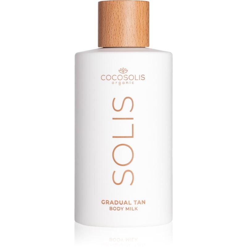COCOSOLIS SOLIS Gradual Tan Body Milk samoopaľovacie mlieko pre postupné opálenie s vôňou Caramel Latte 200 ml