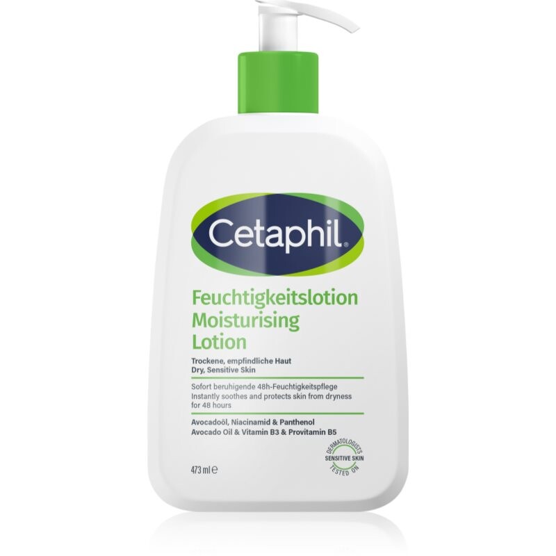 Cetaphil Moisurizing Lotion hydratačný krém pre suchú a citlivú pokožku 473 ml
