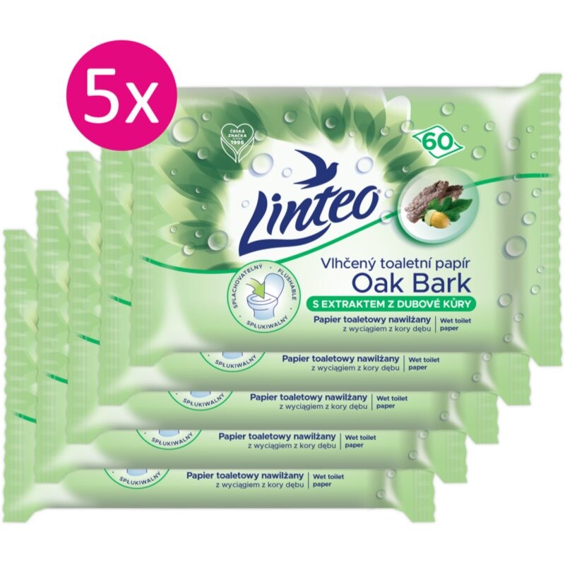 Linteo Wet Toilet Paper vlhčený toaletný papier 60x5 ks