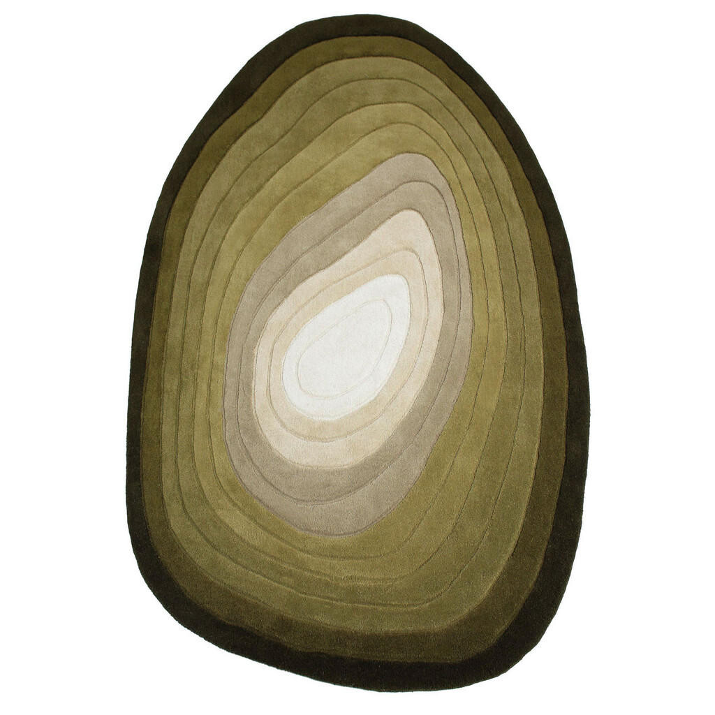 Flair Rugs VLNENÝ KOBEREC, 200/290 cm zelená