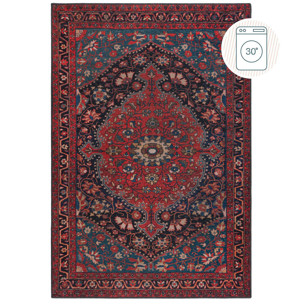 Flair Rugs TKANÝ KOBEREC, 115/170 cm červená