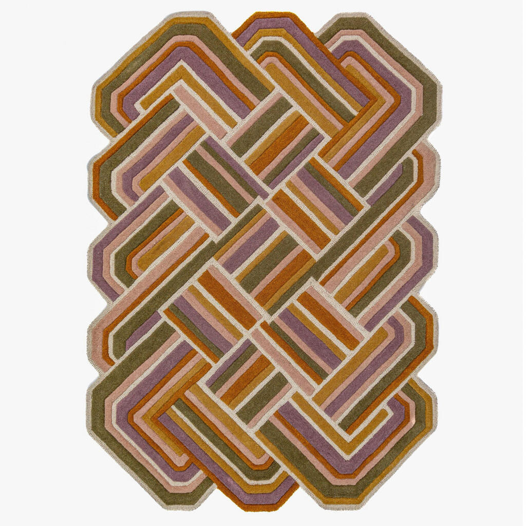 Flair Rugs VLNENÝ KOBEREC, 140/200 cm orgovánová