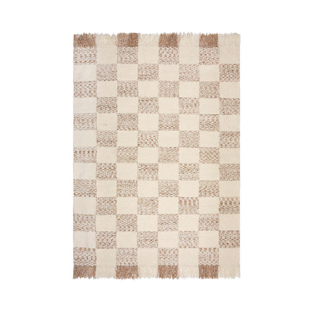 Flair Rugs RUČNE TKANÝ KOBEREC, 200/300 cm prírodná farba, béžová