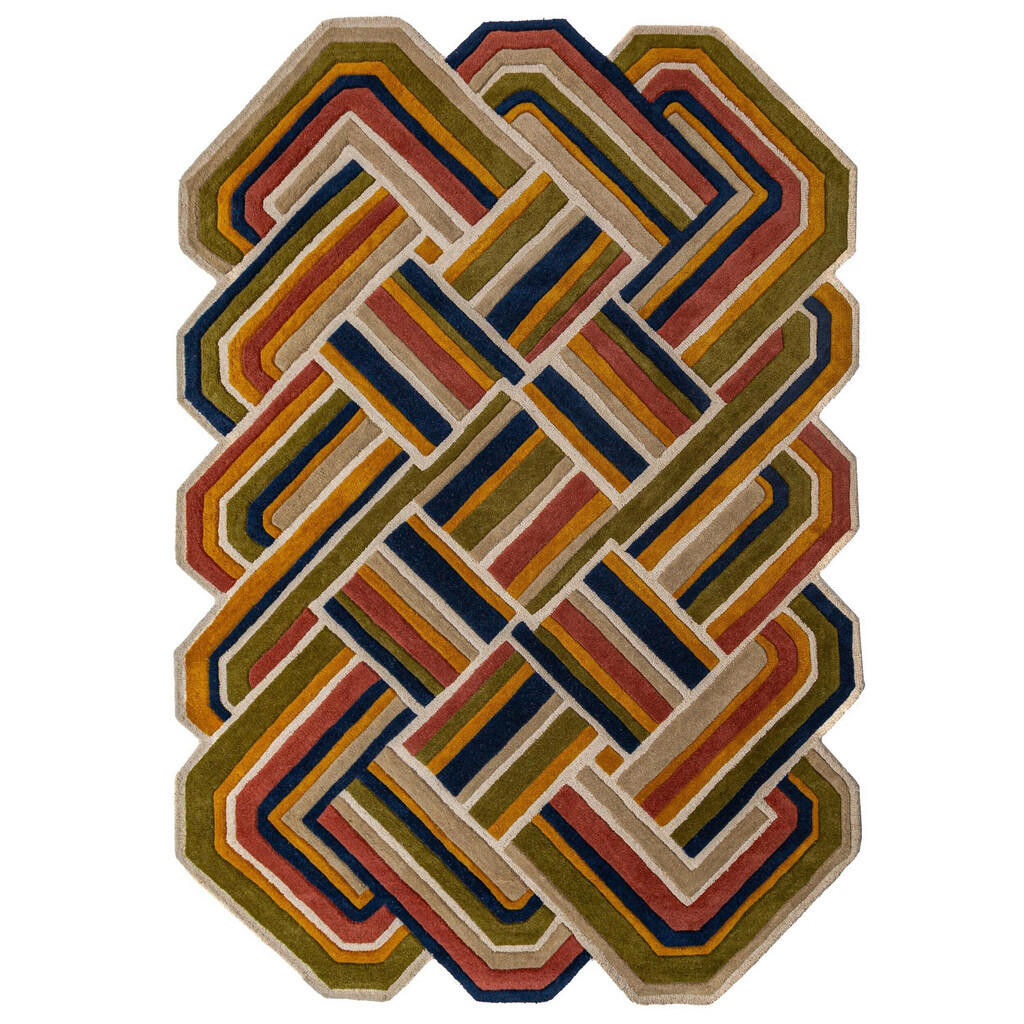 Flair Rugs VLNENÝ KOBEREC, 140/200 cm terakotová