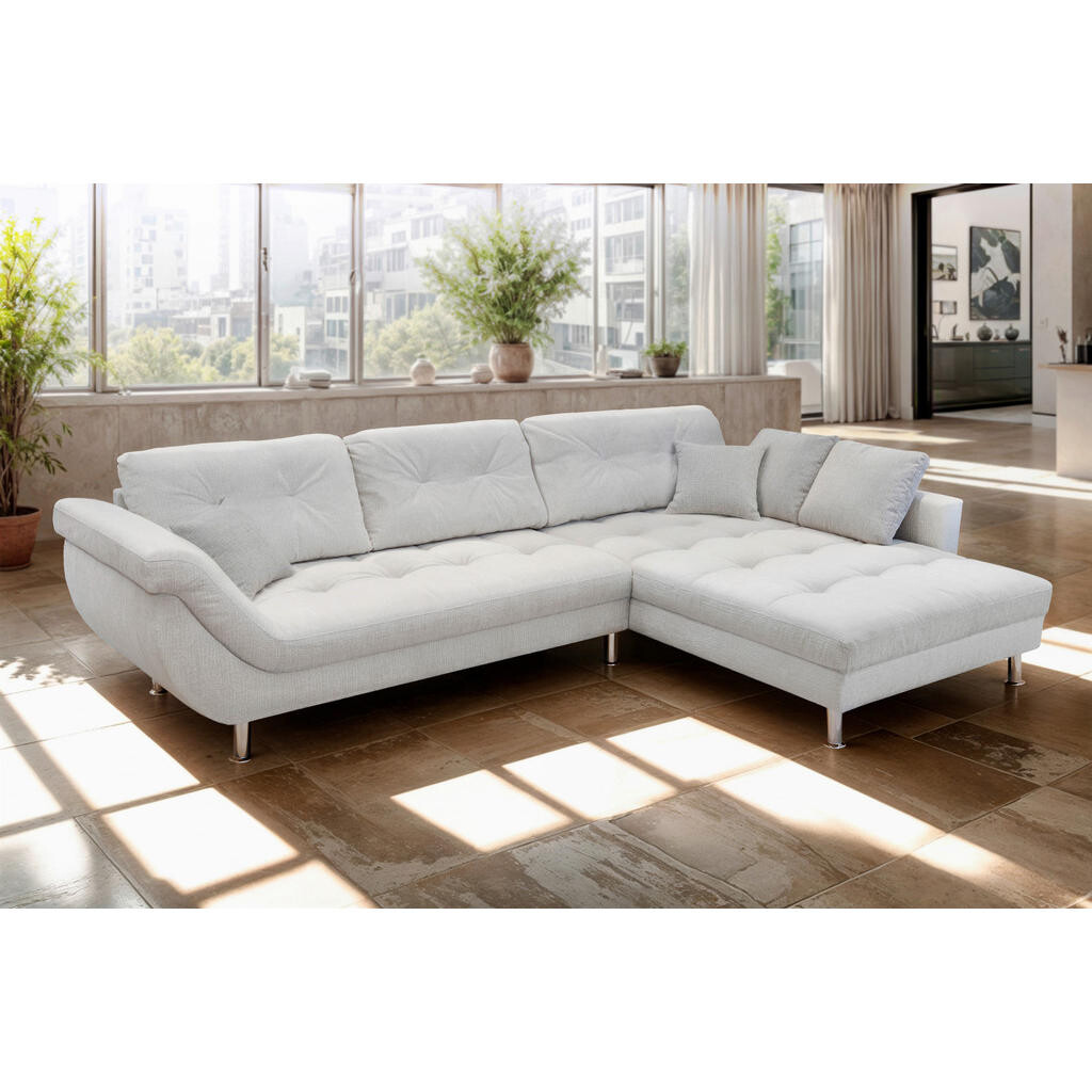 Livetastic ROHOVÁ SEDAČKA, plast, textil, kompozitné drevo, krémová