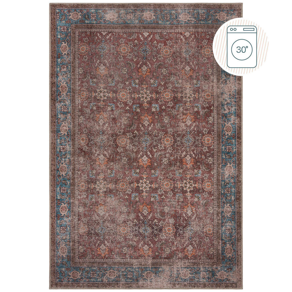 Flair Rugs TKANÝ KOBEREC, 152/230 cm červená