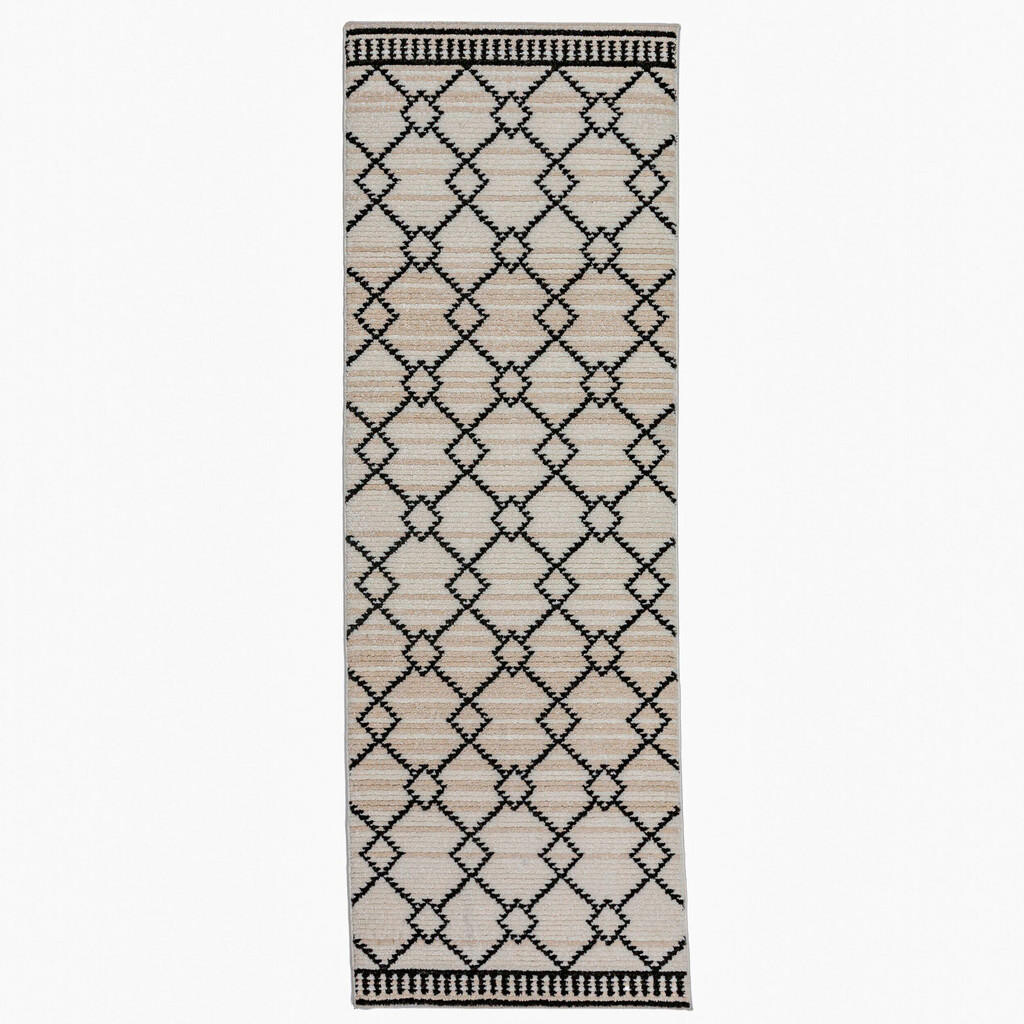 Flair Rugs BEHÚŇ, 80/300 cm, čierna