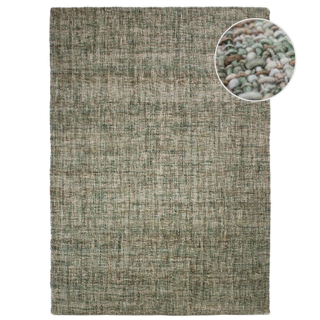 Flair Rugs VLNENÝ KOBEREC, 160/230 cm zelená
