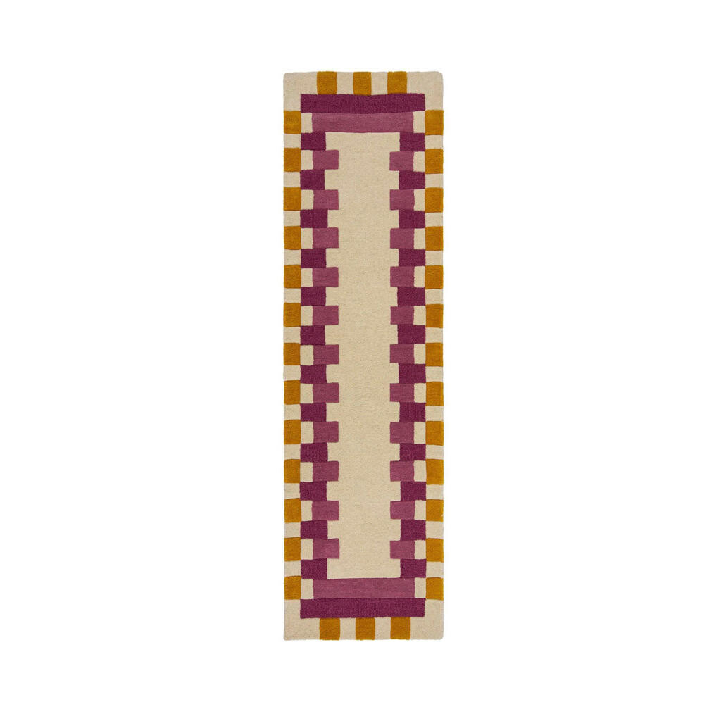 Flair Rugs BEHÚŇ, 60/230 cm, žltá, ružová