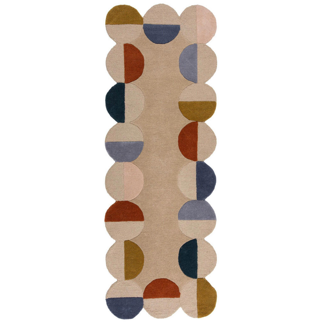 Flair Rugs BEHÚŇ, 80/230 cm, béžová, hrdzavá