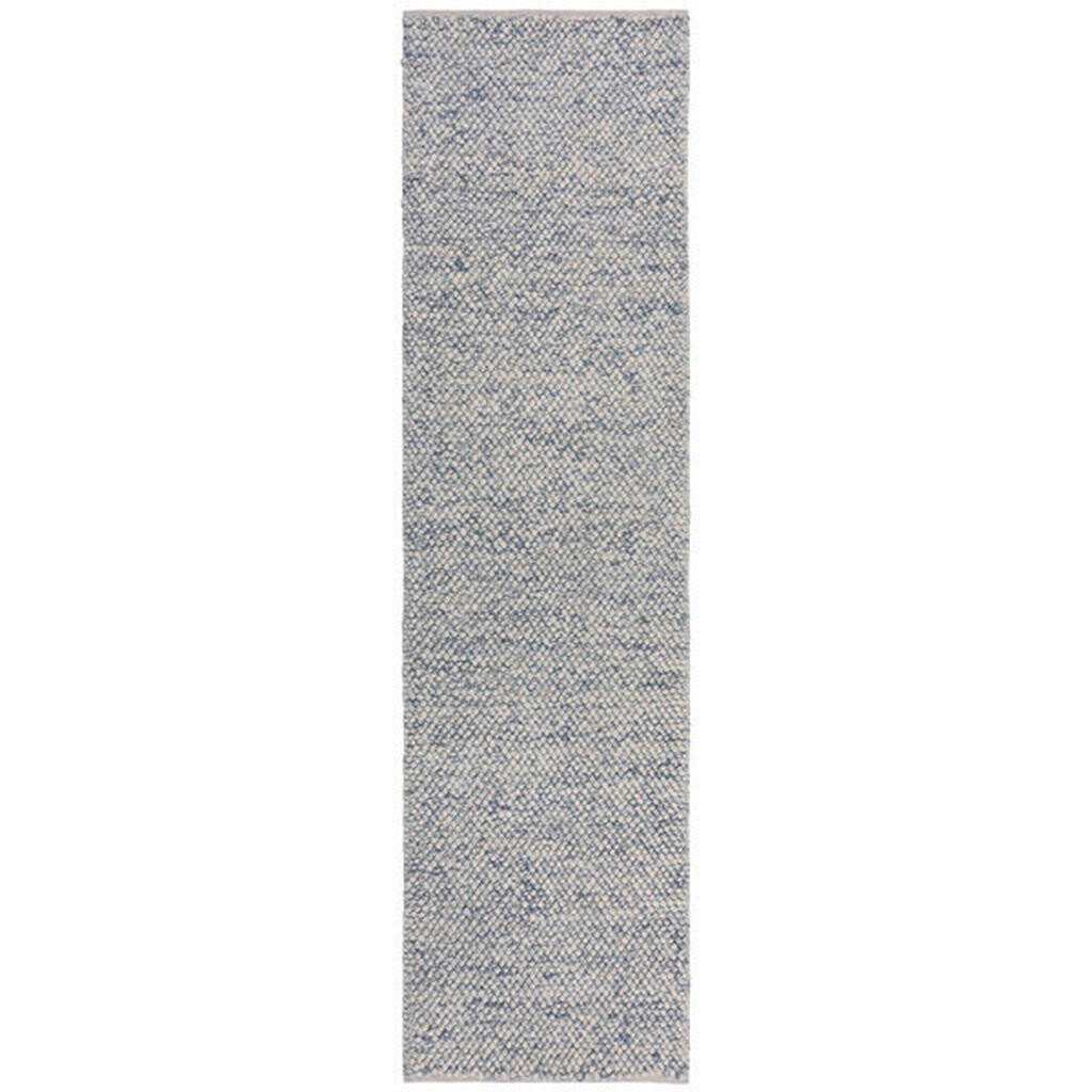 Flair Rugs RUČNE TKANÝ KOBEREC, 60/230 cm modrá, krémová
