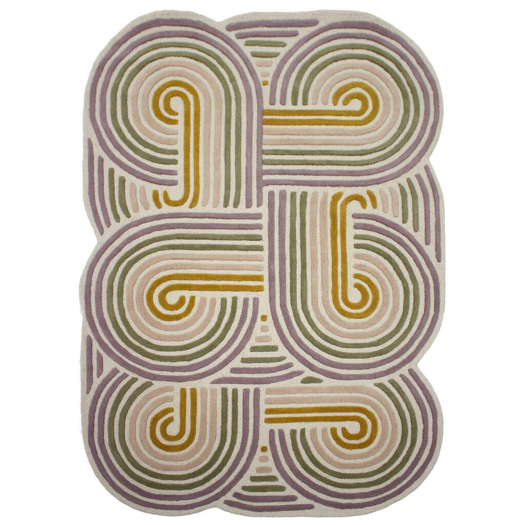 Flair Rugs VLNENÝ KOBEREC, 140/200 cm zelená