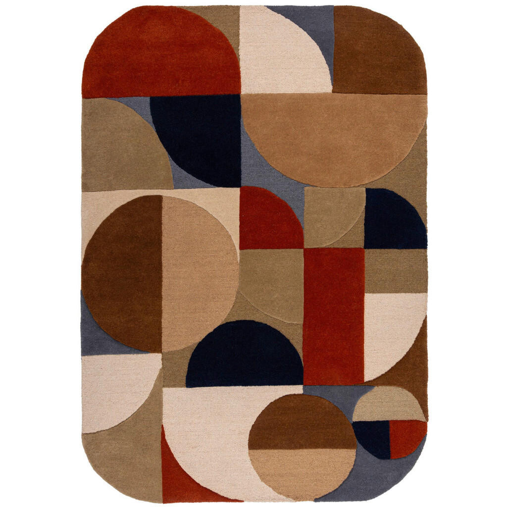 Flair Rugs VLNENÝ KOBEREC, 120/170 cm svetlohnedá