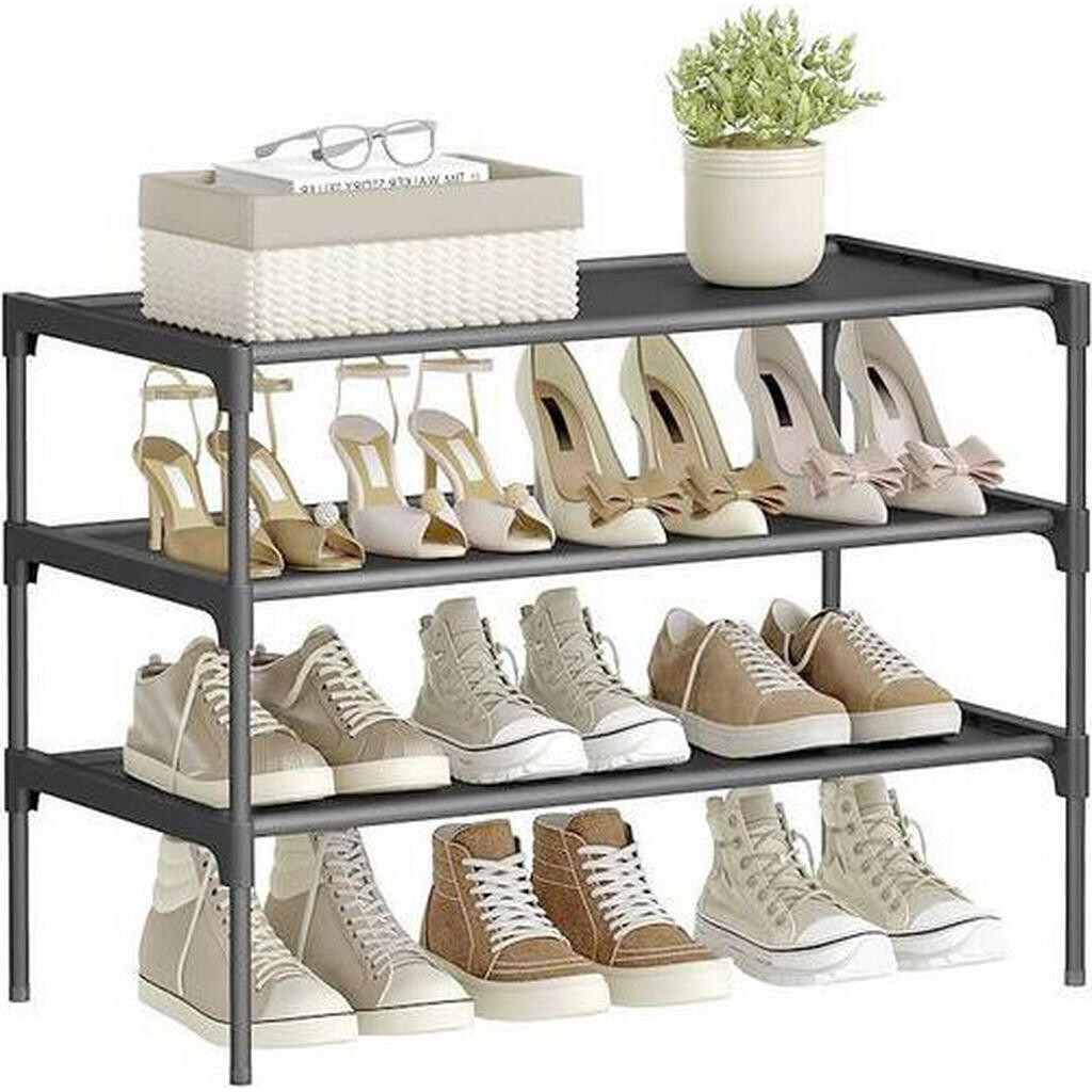 Boxxx REGÁL NA TOPÁNKY, čierna, 62,3/53,5/29,7 cm