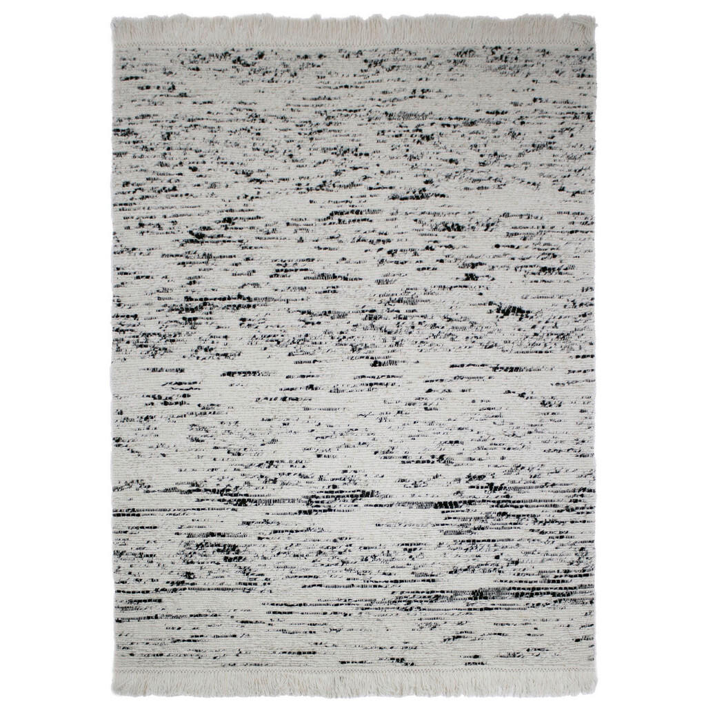 Flair Rugs RUČNE TKANÝ KOBEREC, 200/300 cm čierna