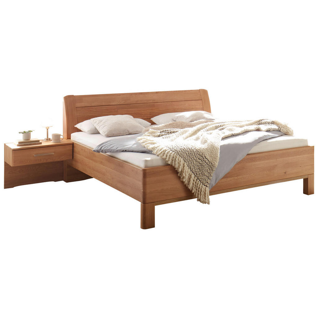 Dieter Knoll POSTEĽ S NOČNÝMI STOLÍKMI, 180/200 cm, farba duba
