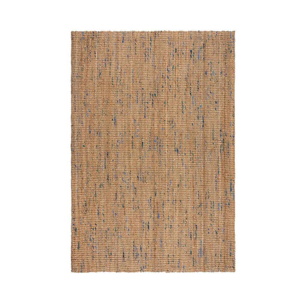 Flair Rugs RUČNE TKANÝ KOBEREC, 200/290 cm modrá, prírodná farba