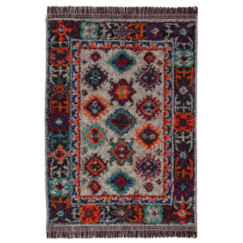 Flair Rugs KOBEREC S VYSOKÝM VLASOM, 133/190 cm viacfarebná