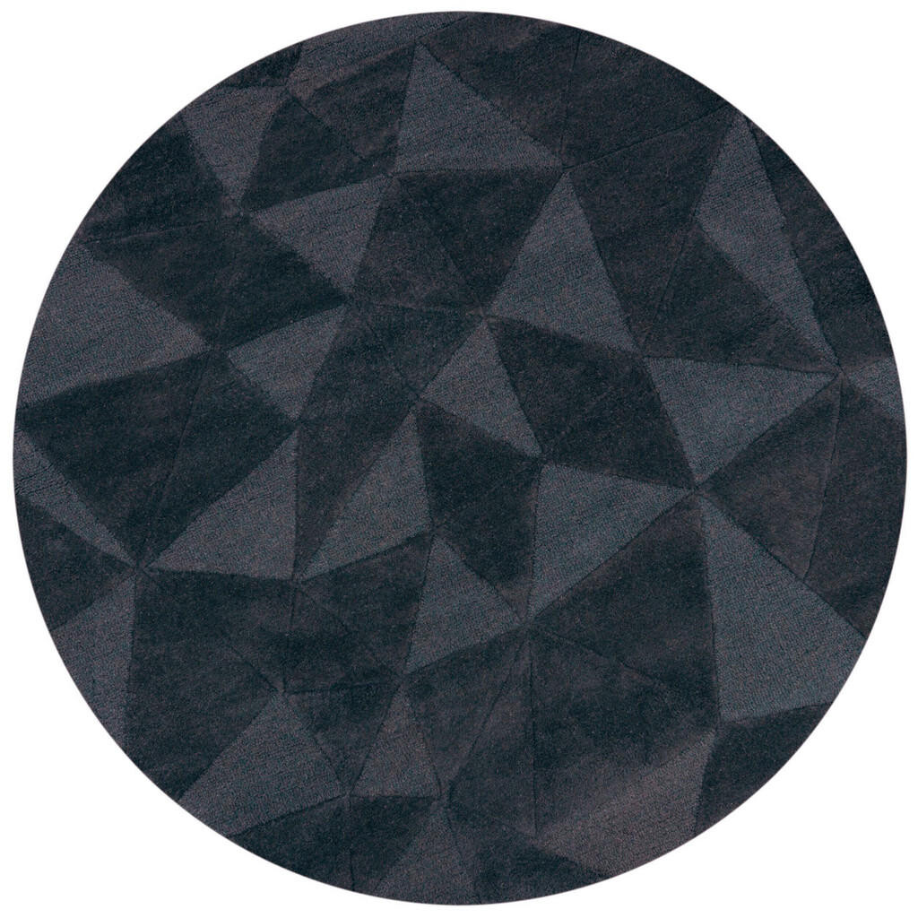 Flair Rugs VLNENÝ KOBEREC, 160/160 cm sivá