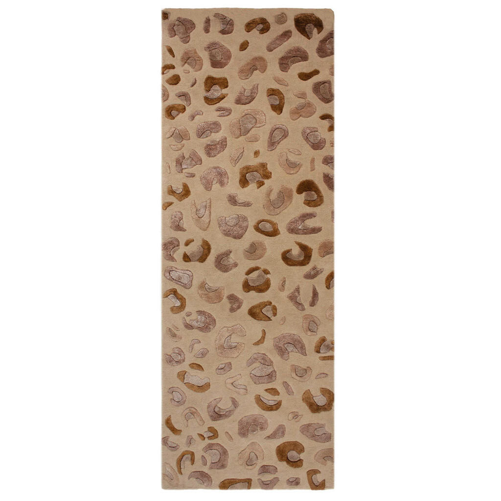 Flair Rugs RUČNE TKANÝ KOBEREC, 80/230 cm prírodná farba