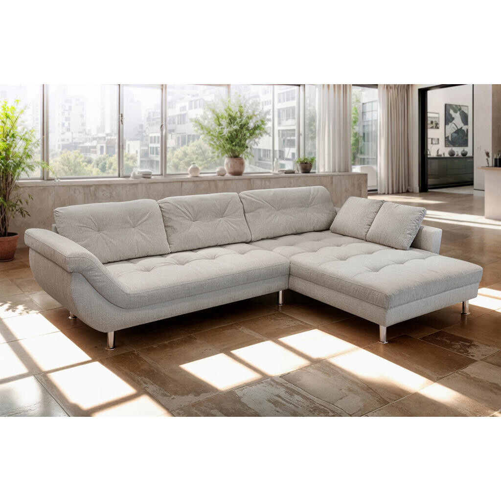 Livetastic ROHOVÁ SEDAČKA, plast, textil, kompozitné drevo, béžová