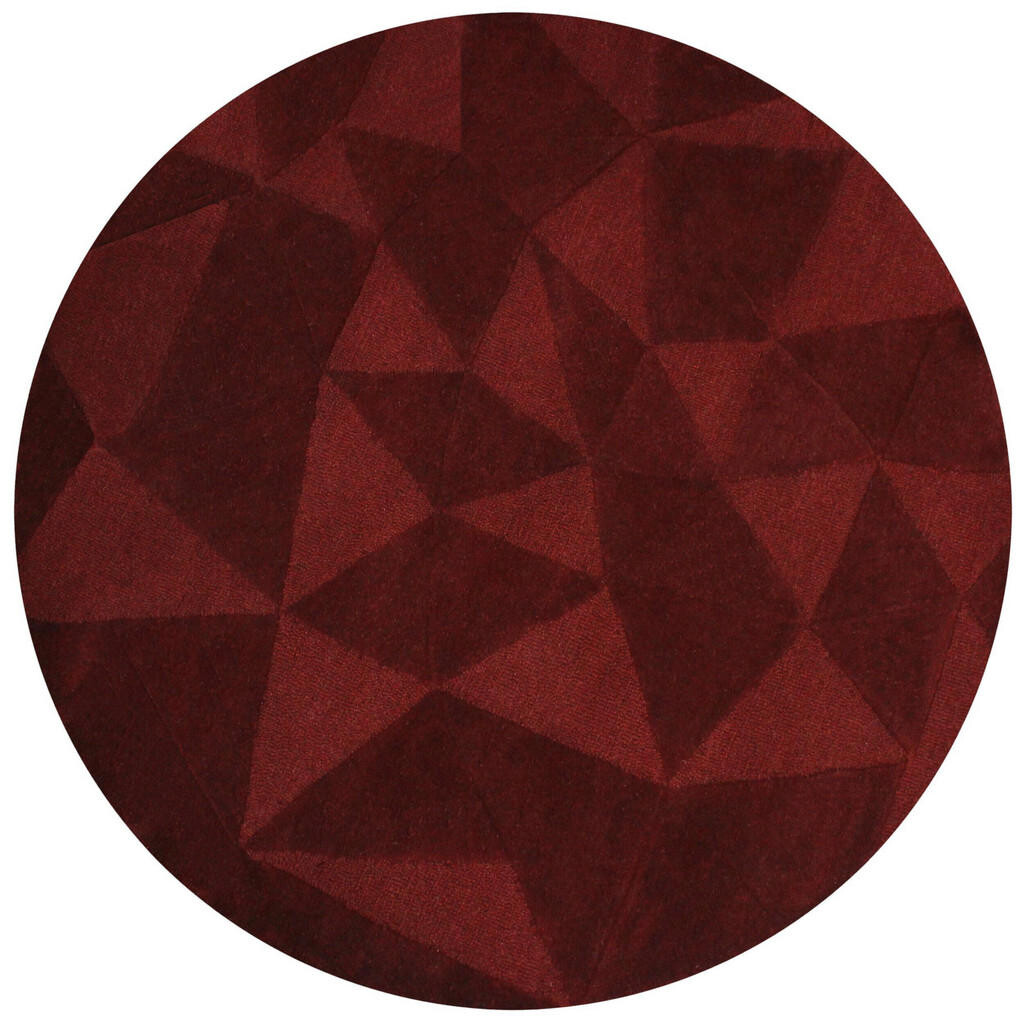 Flair Rugs VLNENÝ KOBEREC, 160/160 cm červená