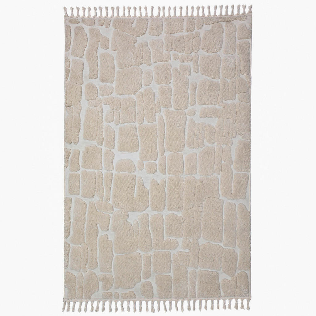 Flair Rugs KOBEREC S VYSOKÝM VLASOM, 133/190 cm krémová