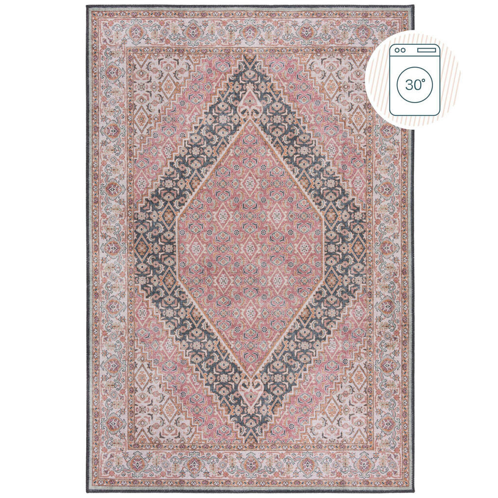Flair Rugs TKANÝ KOBEREC, 115/170 cm ružová