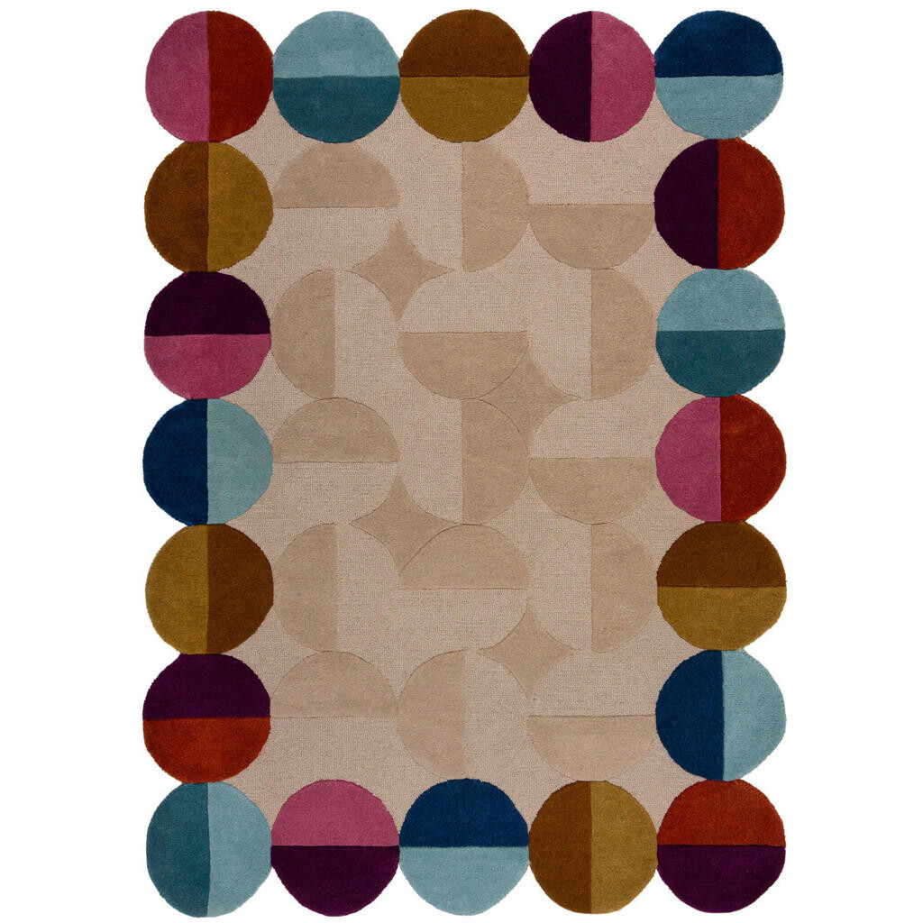 Flair Rugs VLNENÝ KOBEREC, 160/230 cm lila, ružová