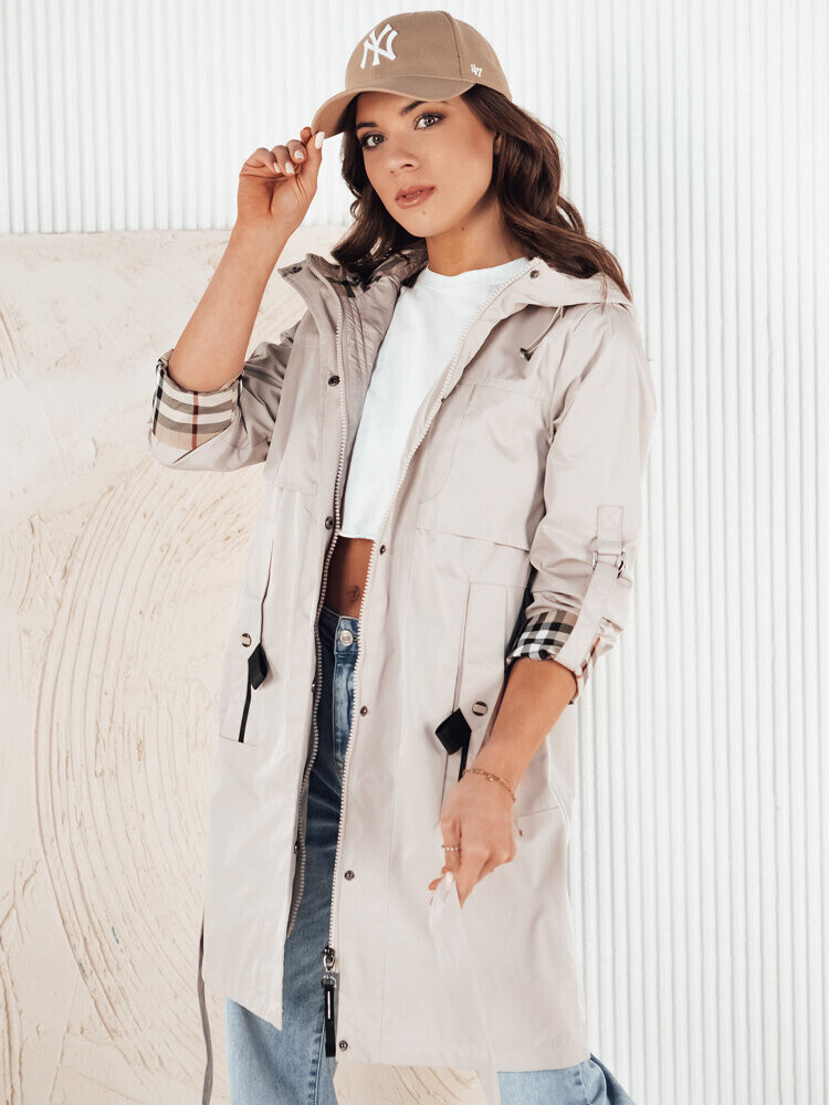 Dámska prechodná bunda CIVIT ecru FashionStreet TY4214 M