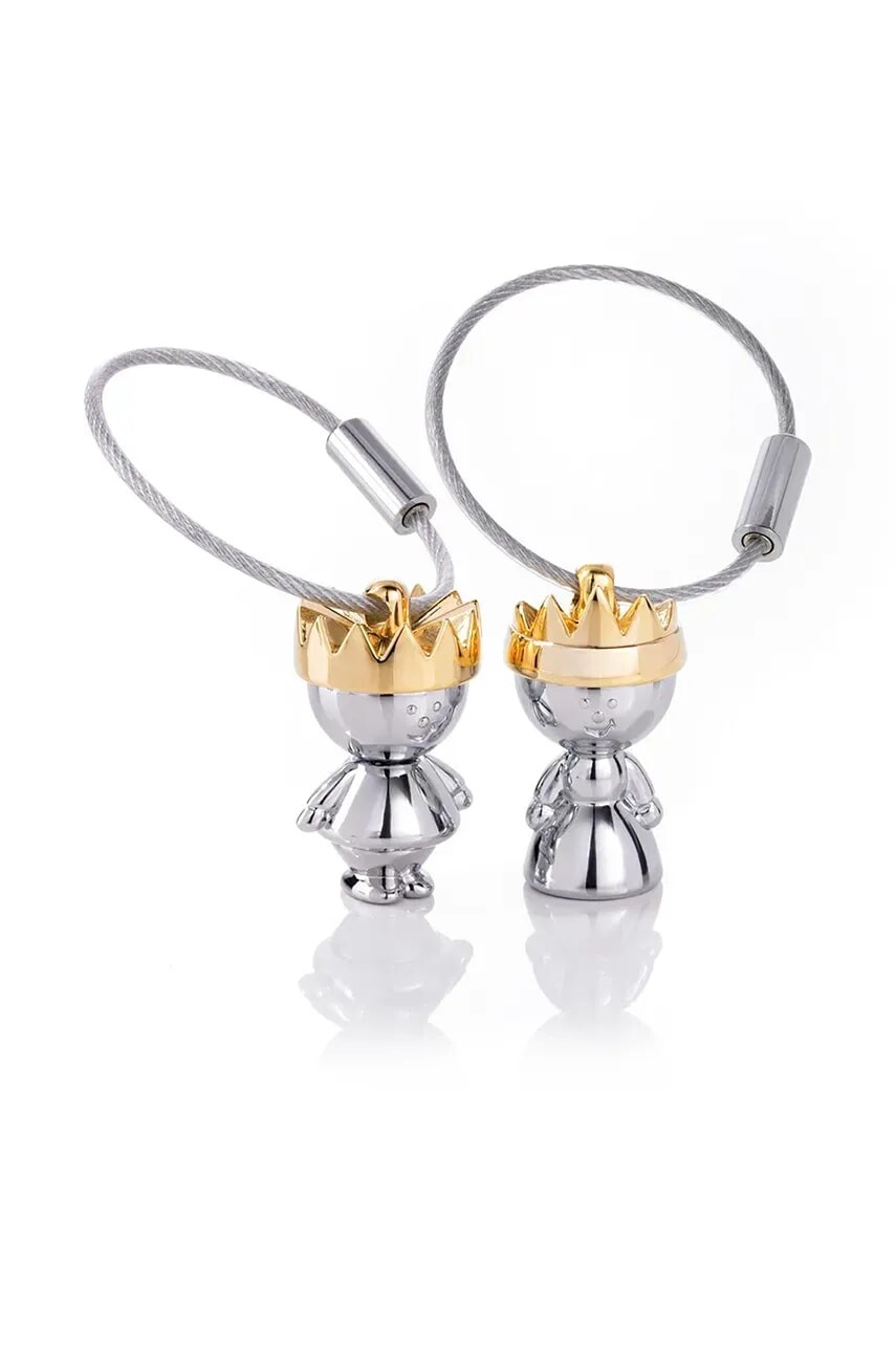 Kľúčenka TROIKA Little King & Little Queen 2-pak
