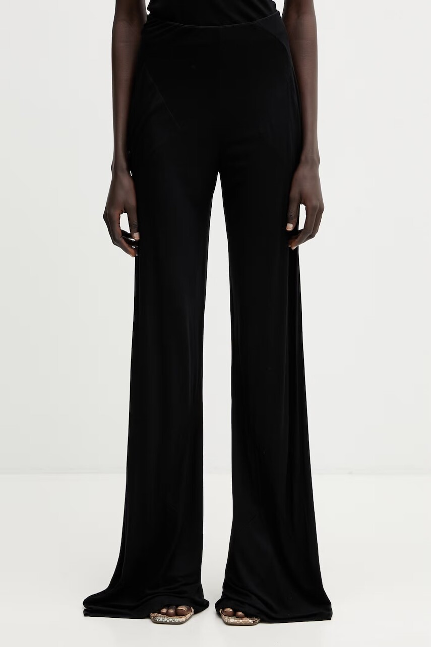 Rick Owens Lilies nohavice dámske z viskózy Bias