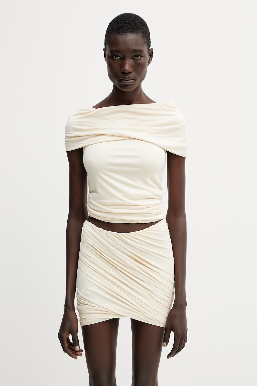 Rick Owens Lilies blúzka s ramienkami dámska z viskózy Lola
