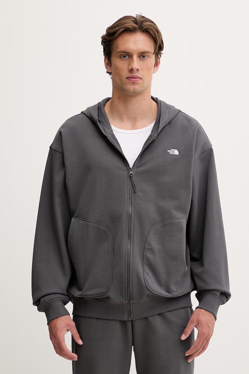 The North Face mikina pánska bavlnená Essential Oversize