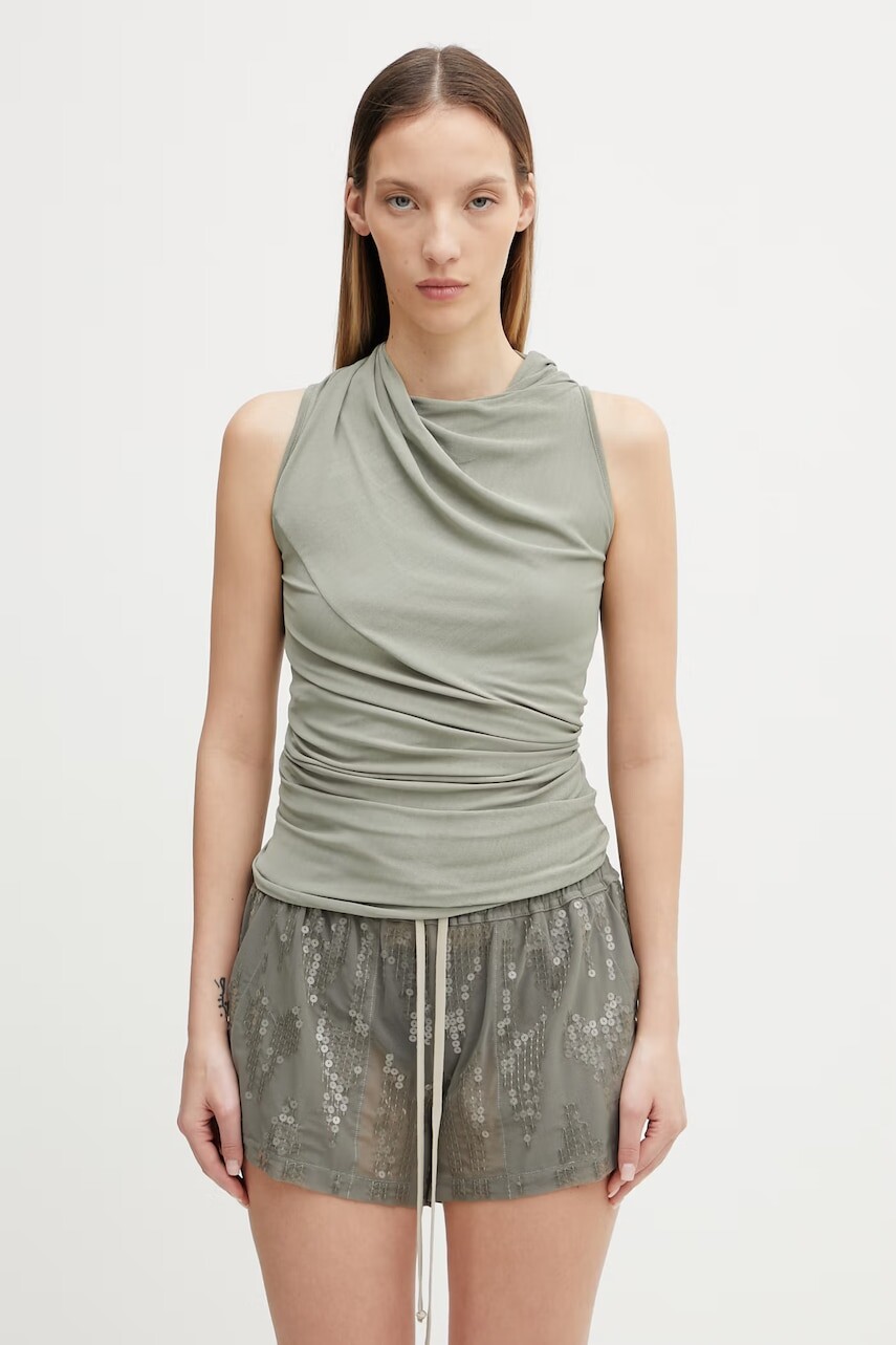 Rick Owens Lilies blúzka dámska s viskózou Luna