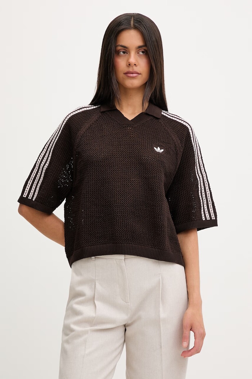 adidas Originals úpletové polo tričko dámske