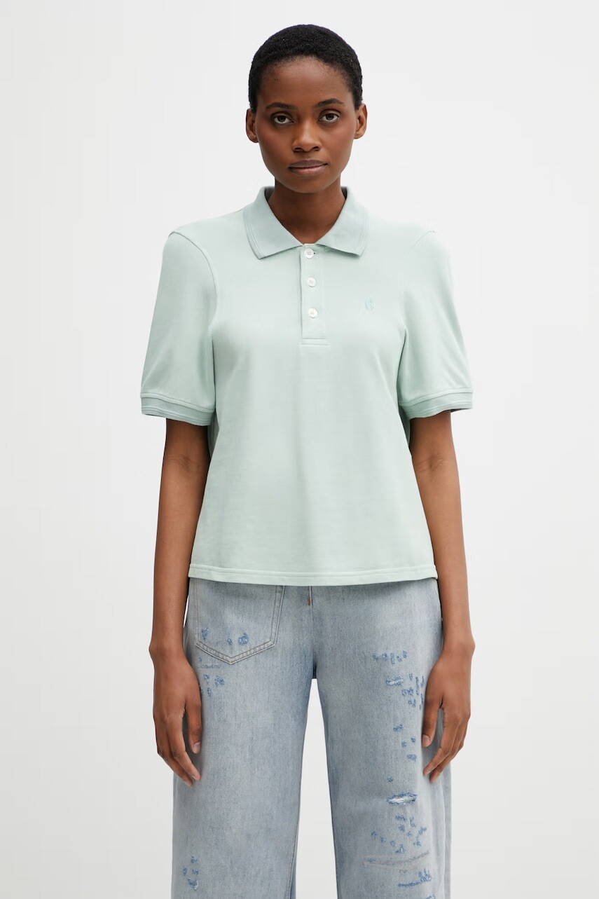 MM6 Maison Margiela polo tričko dámske bavlnené
