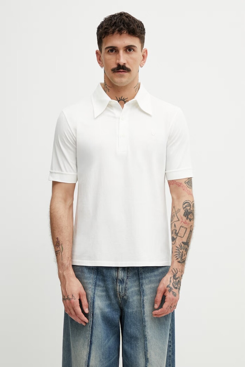 MM6 Maison Margiela polo tričko pánske bavlnené