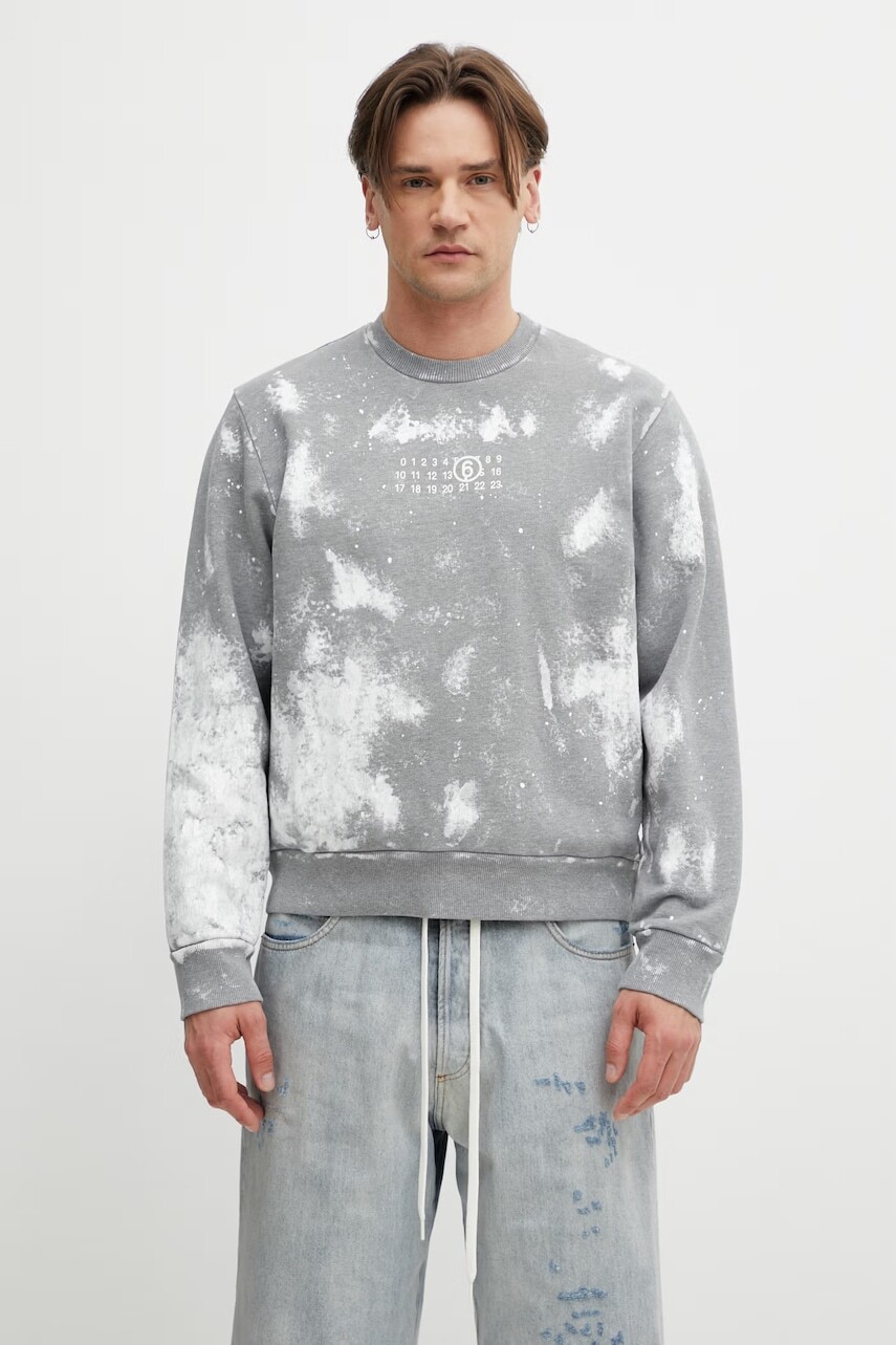 MM6 Maison Margiela mikina pánska bavlnená