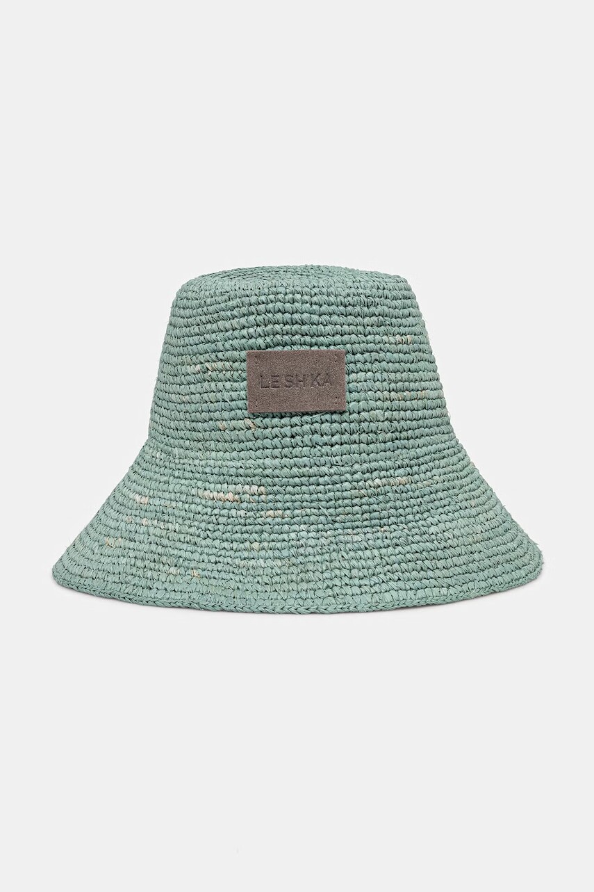 LE SH KA klobúk dámsky pletený Blue Bucket Hat