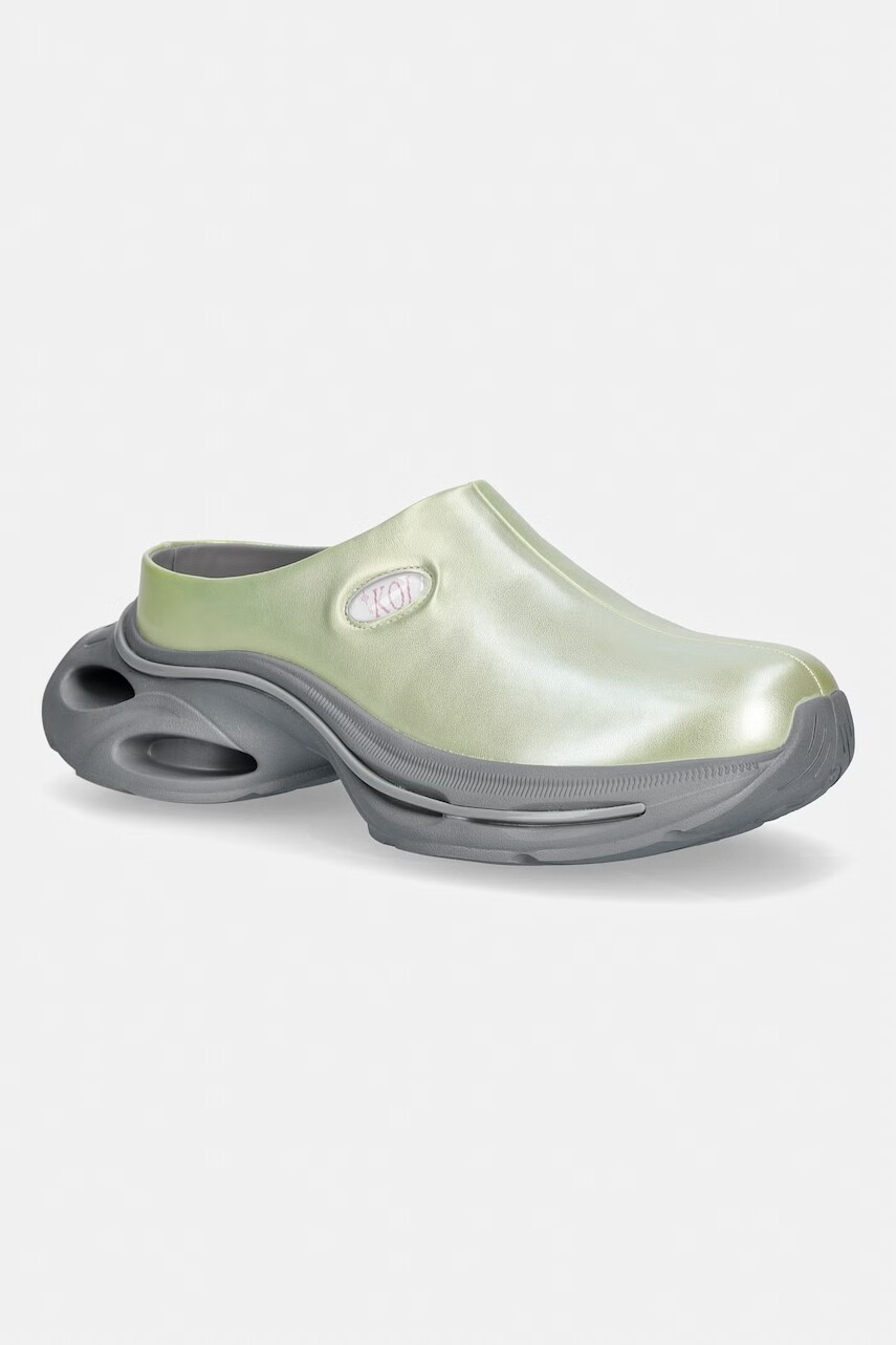 Koi Footwear šľapky mules dámske Lime Waves Chunky Slip On