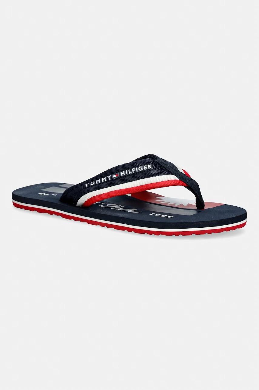 Tommy Hilfiger šľapky pánske PATCH PRINT HIFIGER BEACH SANDAL